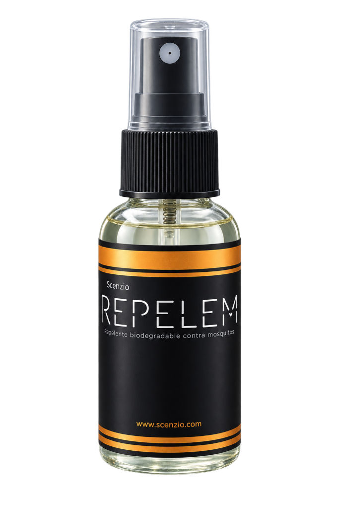Repelem repelente biodegradable contra mosquitos